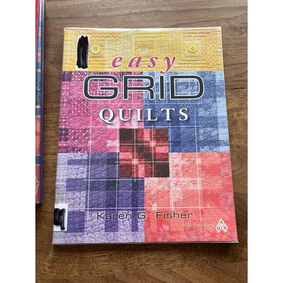 Lot of 3 Quilting Books EX-Library | Sampler, Grid Quilts, Quilting Workshop - Picture 6 of 9